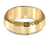8mm Men's Eternity Channel Band