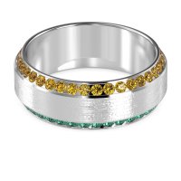 8mm Men's Eternity Channel Band
