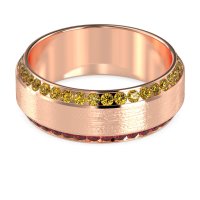 8mm Men's Eternity Channel Band