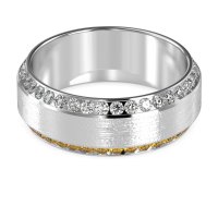 8mm Men's Eternity Channel Band