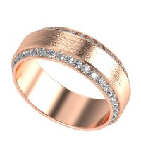 8mm Men's Eternity Channel Band