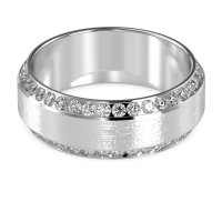 8mm Men's Eternity Channel Band