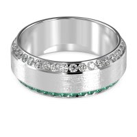 8mm Men's Eternity Channel Band