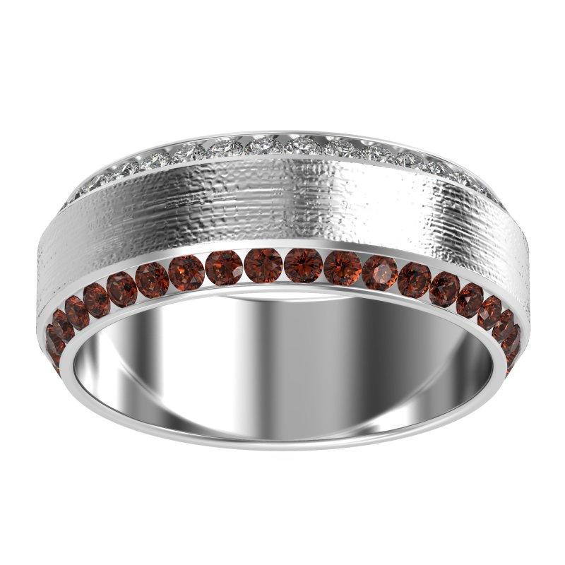 8mm Men's Eternity Channel Band