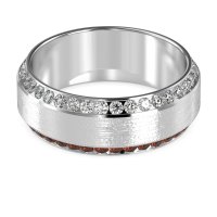 8mm Men's Eternity Channel Band