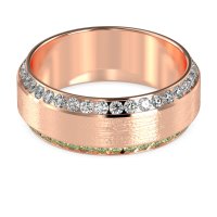 8mm Men's Eternity Channel Band