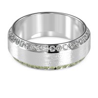 8mm Men's Eternity Channel Band