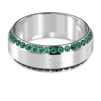 8mm Men's Eternity Channel Band