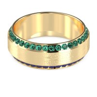 8mm Men's Eternity Channel Band