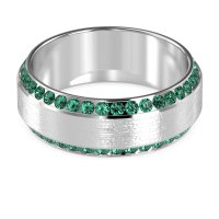 8mm Men's Eternity Channel Band