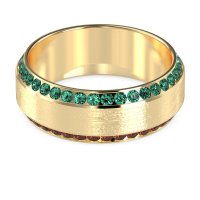 8mm Men's Eternity Channel Band