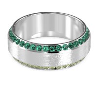 8mm Men's Eternity Channel Band