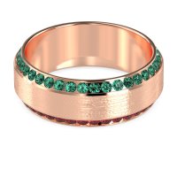 8mm Men's Eternity Channel Band