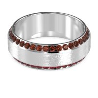 8mm Men's Eternity Channel Band
