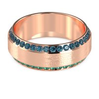 8mm Men's Eternity Channel Band