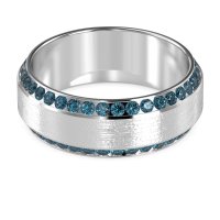 8mm Men's Eternity Channel Band