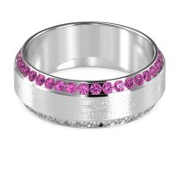8mm Men's Eternity Channel Band