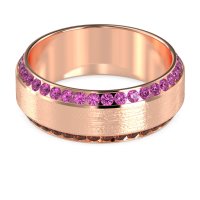 8mm Men's Eternity Channel Band
