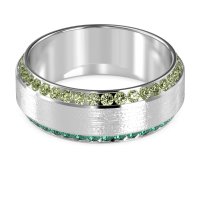 8mm Men's Eternity Channel Band
