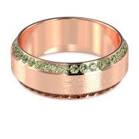 8mm Men's Eternity Channel Band
