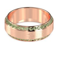 8mm Men's Eternity Channel Band