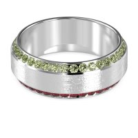 8mm Men's Eternity Channel Band