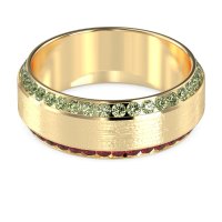 8mm Men's Eternity Channel Band