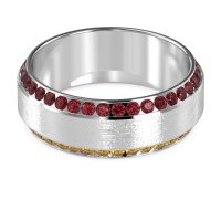 8mm Men's Eternity Channel Band