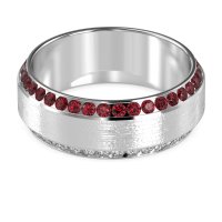 8mm Men's Eternity Channel Band