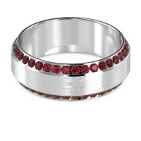 8mm Men's Eternity Channel Band