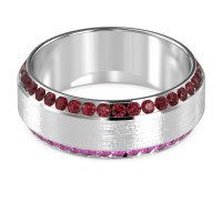 8mm Men's Eternity Channel Band