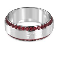 8mm Men's Eternity Channel Band