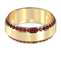 8mm Men's Eternity Channel Band