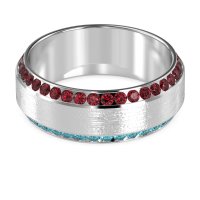 8mm Men's Eternity Channel Band