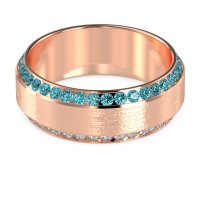 8mm Men's Eternity Channel Band