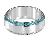 8mm Men's Eternity Channel Band