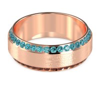 8mm Men's Eternity Channel Band