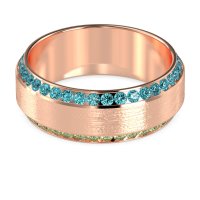 8mm Men's Eternity Channel Band