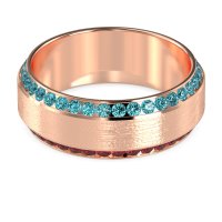8mm Men's Eternity Channel Band