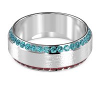8mm Men's Eternity Channel Band