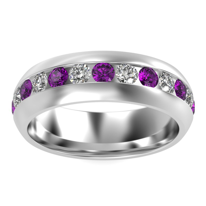 7mm Men's Center Channel Band