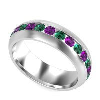7mm Men's Center Channel Band