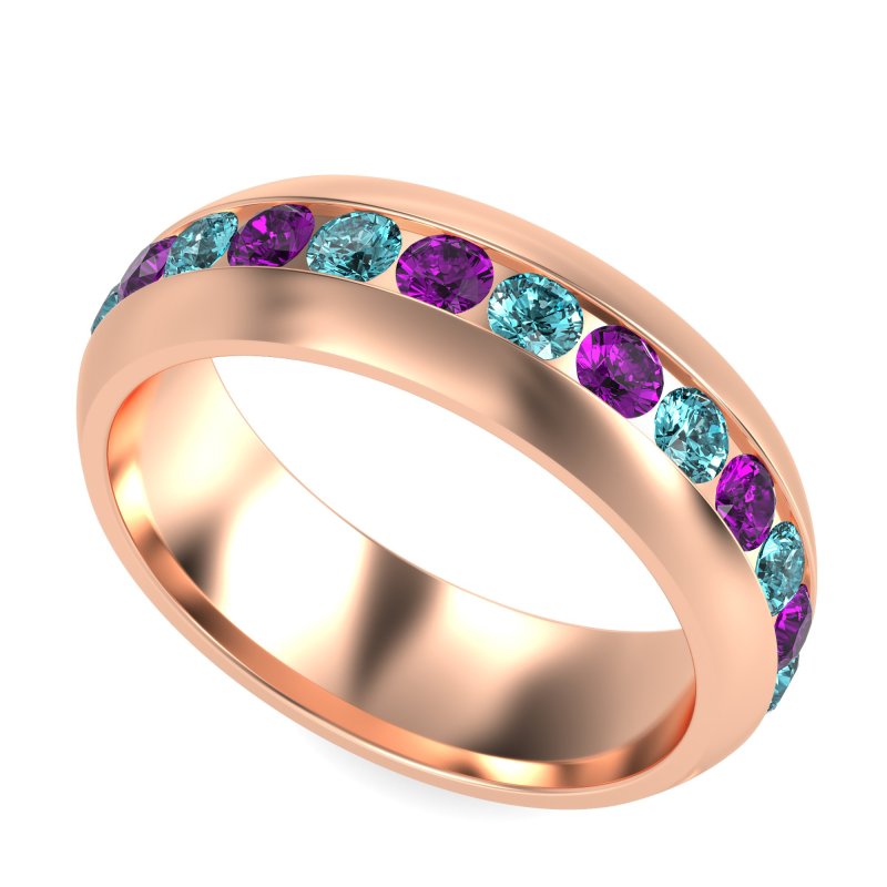 7mm Men's Center Channel Band