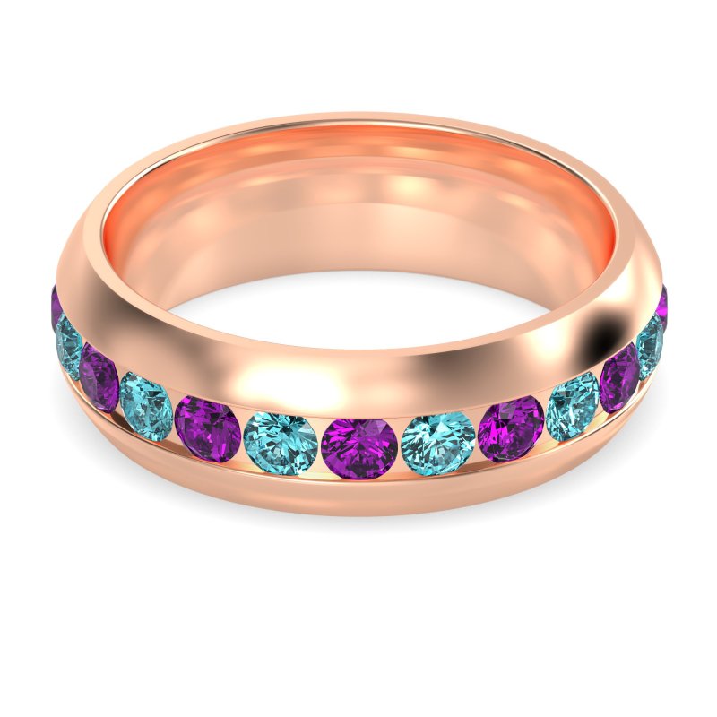 7mm Men's Center Channel Band