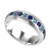 7mm Men's Center Channel Band