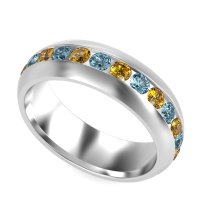 7mm Men's Center Channel Band