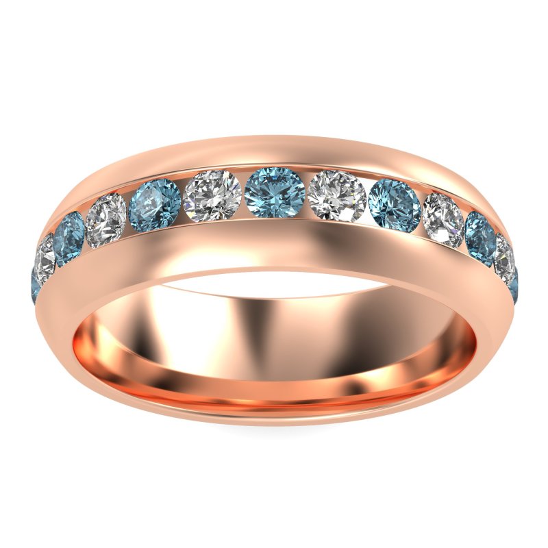 7mm Men's Center Channel Band