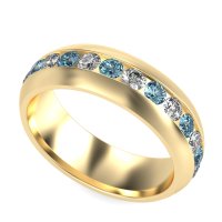7mm Men's Center Channel Band