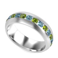7mm Men's Center Channel Band