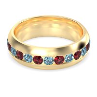7mm Men's Center Channel Band